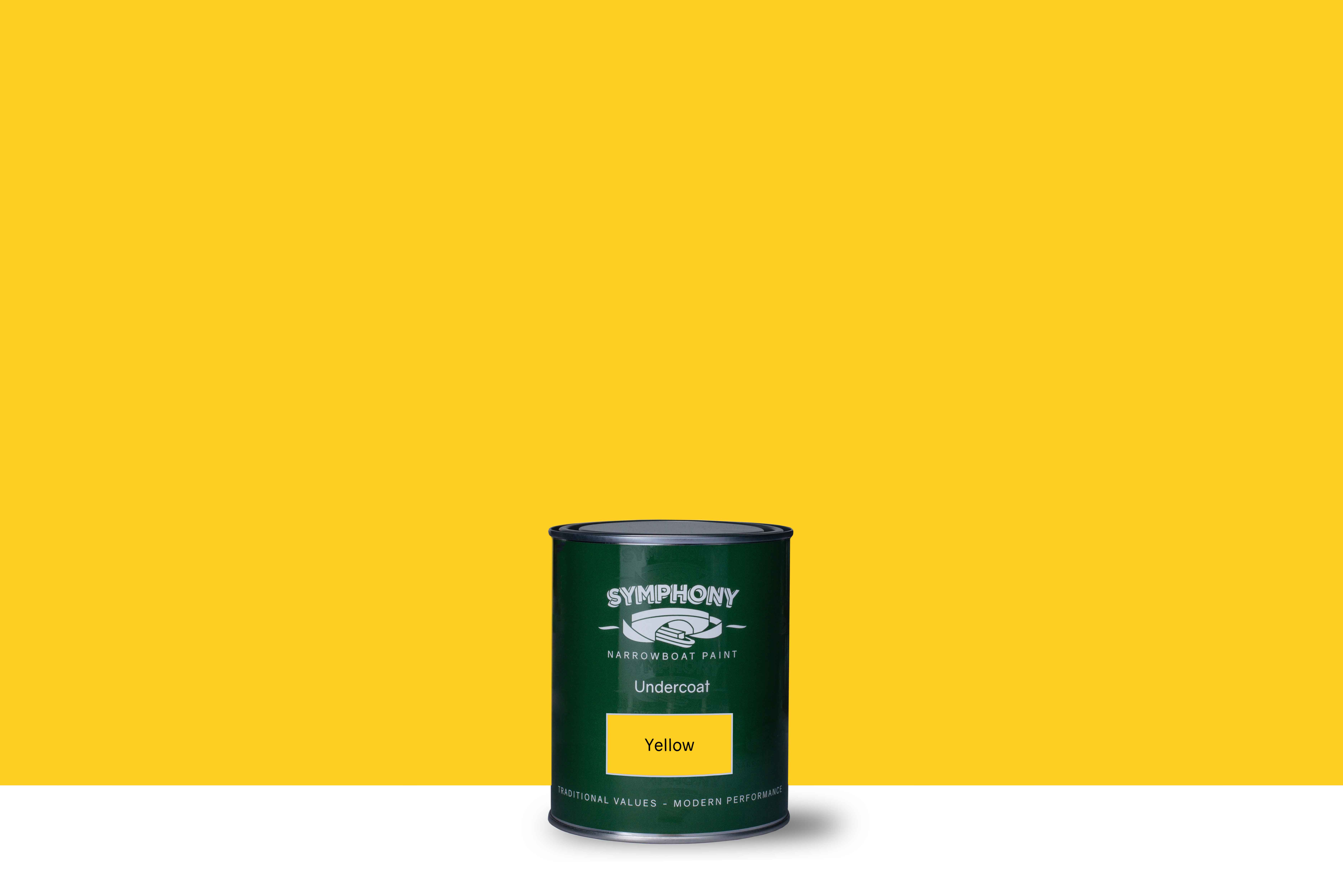 Undercoat Yellow Symphony Narrowboat Paint